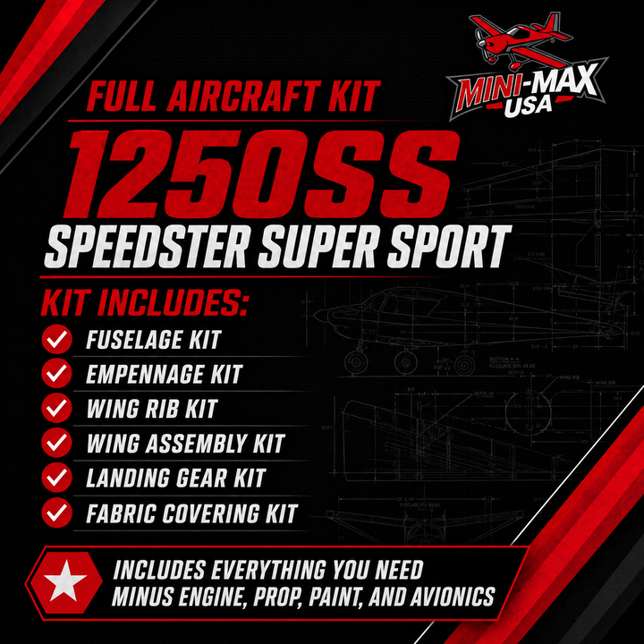 1250SS Speedster Super Sport Full Aircraft Kit