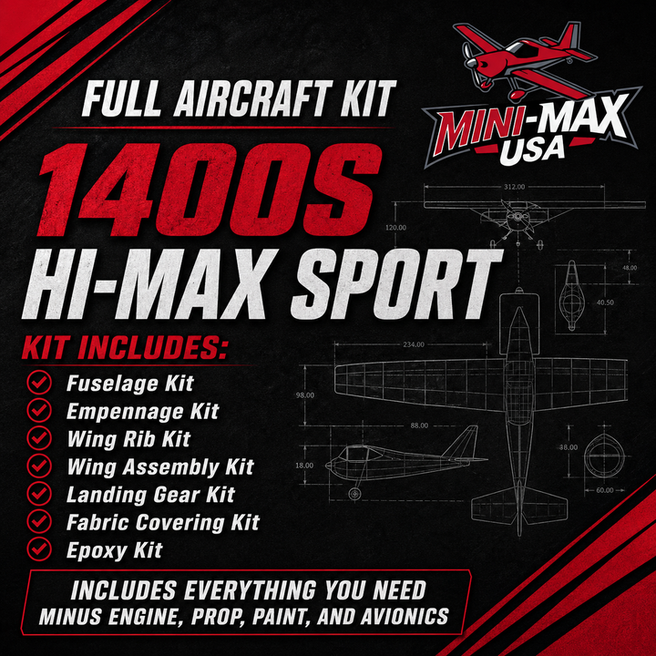 1400S Hi-Max Sport Full Aircraft Kit