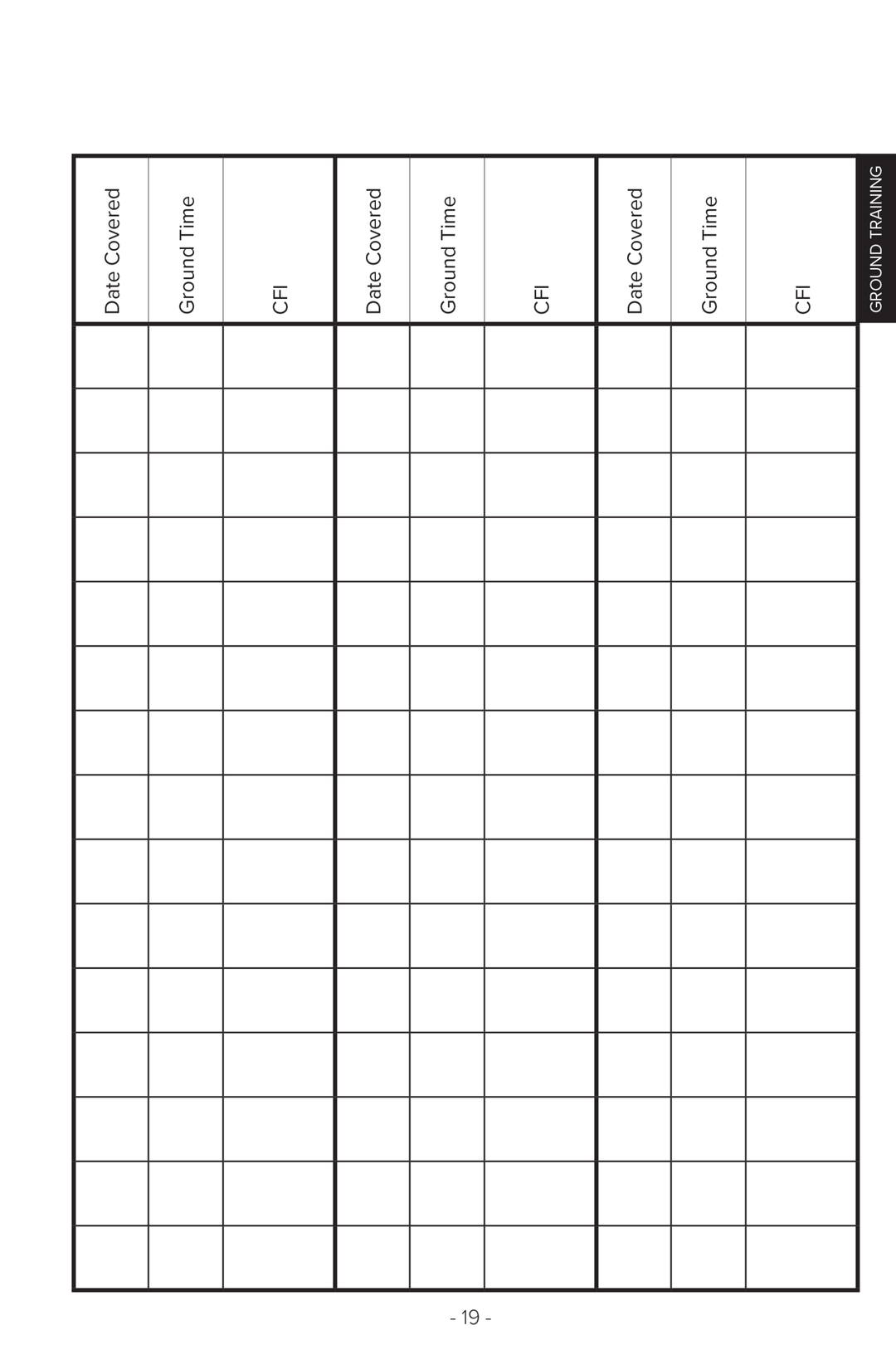Gleim Career Pilot Training Logbook