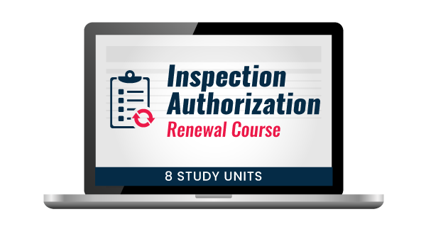Gleim Inspection Authorization Renewal Course – Access 8 Study Units