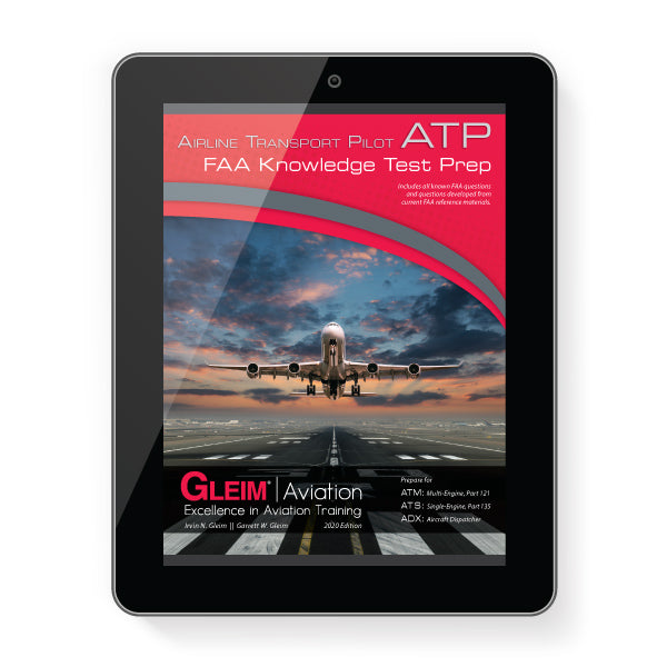 Gleim Airline Transport Pilot FAA Knowledge Test Prep EBook